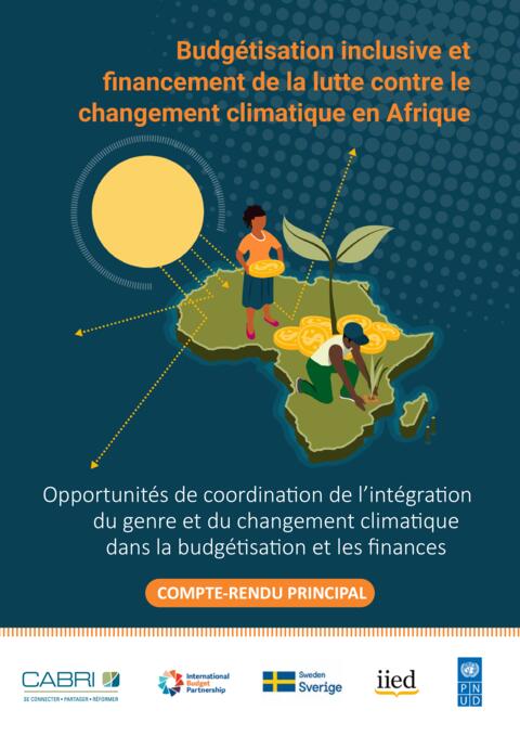 Opportunités de coordination de l'intégration du genre et du changement climatique dans la budgétisation et les finances