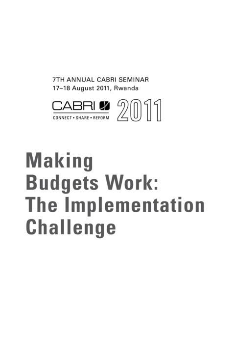 Report 2011 Cabri Cabri Seminar Cabri 7Th Annual Seminar English Cabri English 2011
