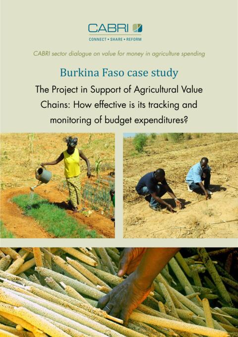 Report 2014 Cabri Value For Money Agriculture 3Rd Dialogue English Burkina Faso Case Study Engl