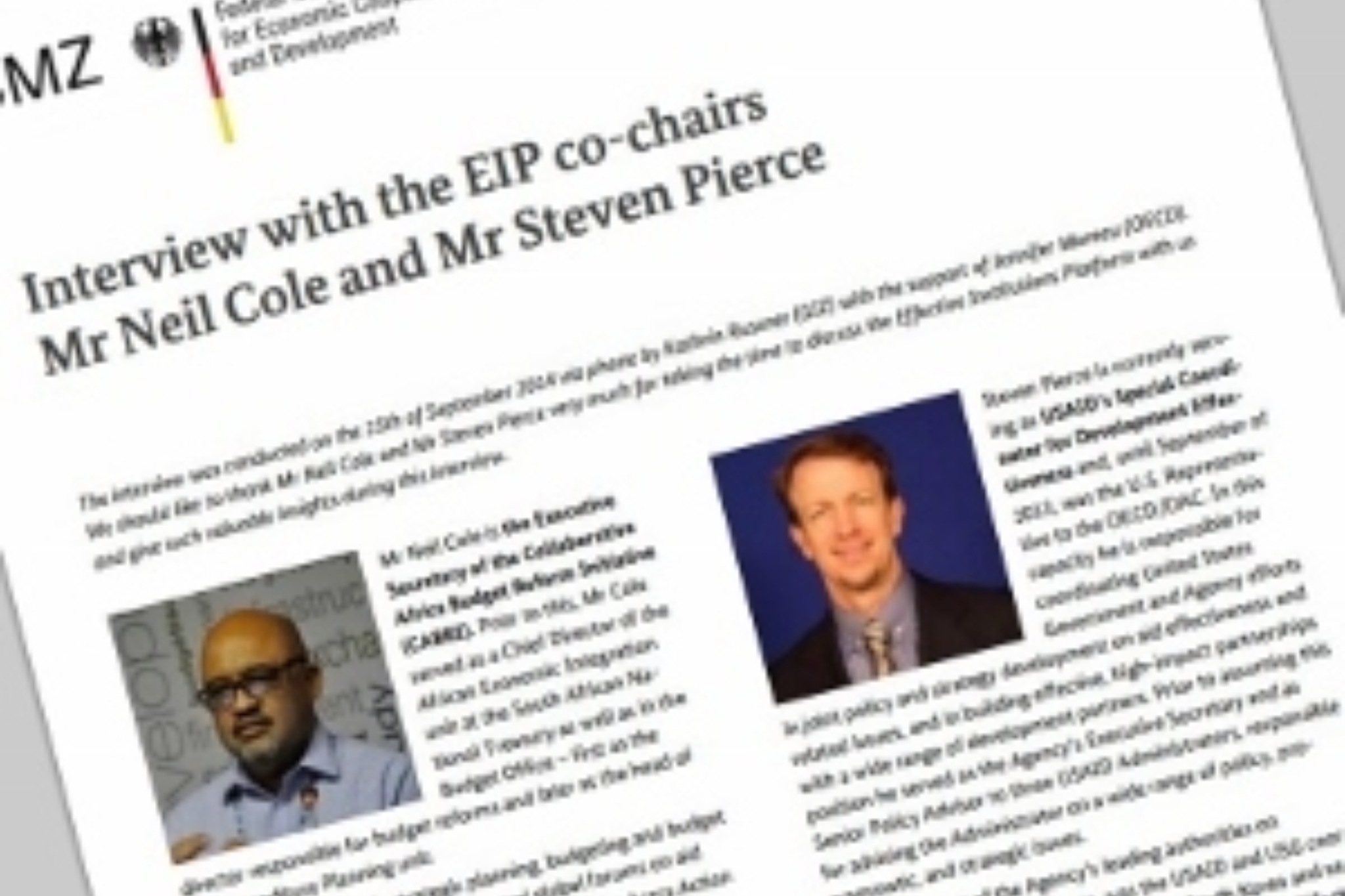 Images Media The Effective Institutions Platform – Interview With Neil Cole And Steven Pierce