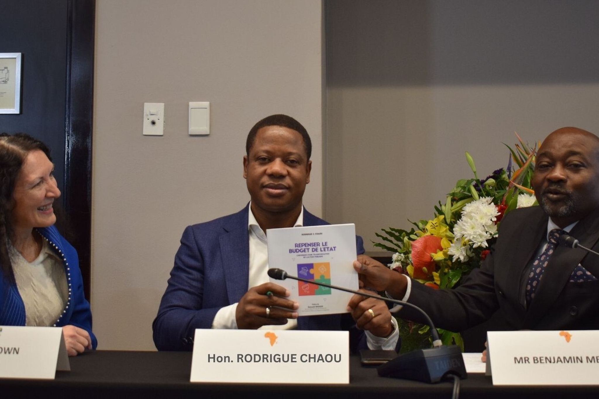 Autograph of Chaou book to CABRI 2026