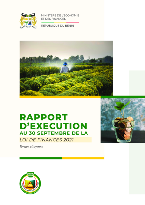 Benin 2021 Execution External In Year Report Ministry Of Economy And Finance ECOWASCEN SAD French 4218d1