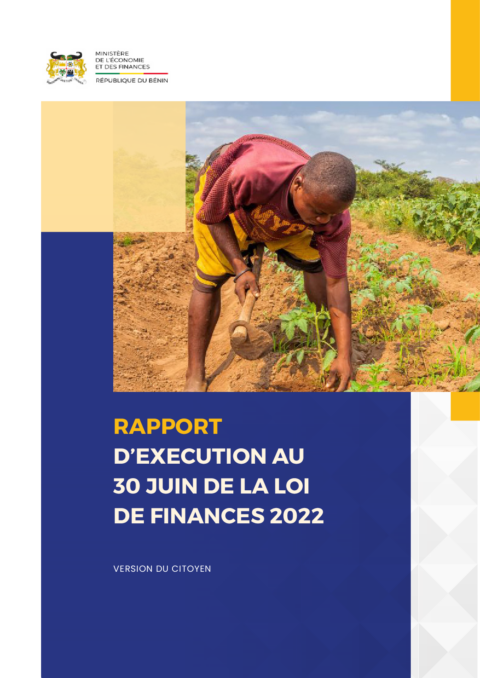 Benin 2022 Execution External In Year Report Ministry Of Economy And Finance ECOWASCEN SAD French 6797cc