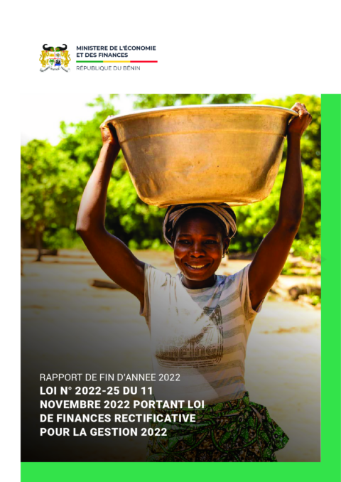 Benin 2022 Execution External Year End Report Ministry Of Economy And Finance ECOWASCEN SAD French 9de5a3