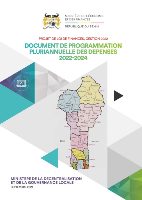 Benin 2022 Formulation External Budget Framework Ministry Of Economy And Finance ECOWASCEN SAD French 619266