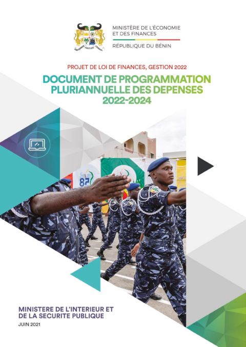 Benin 2022 Formulation External Budget Framework Ministry Of Economy And Finance ECOWASCEN SAD French d9abb6