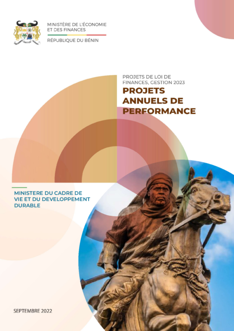 Benin 2023 Formulation External Budget Framework Ministry Of Economy And Finance ECOWASCEN SAD French 6e1d40