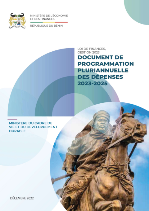 Benin 2023 Formulation External Budget Framework Ministry Of Economy And Finance ECOWASCEN SAD French af204e