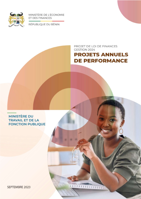 Benin 2024 Approval External Budget Proposal Ministry Of Economy And Finance ECOWASCEN SAD French 5727c4
