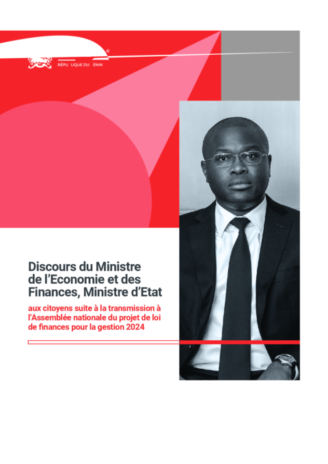 Benin 2024 Approval External Budget Speech Ministry Of Economy And Finance ECOWASCEN SAD French df9f24