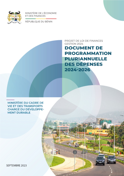 Benin 2024 Formulation External Budget Framework Ministry Of Economy And Finance ECOWASCEN SAD French 4349c4