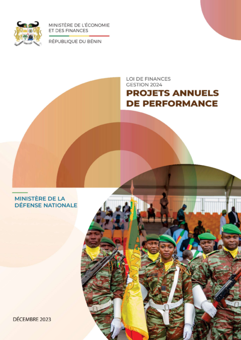 Benin 2024 Formulation External Budget Framework Ministry Of Economy And Finance ECOWASCEN SAD French 5dfe43