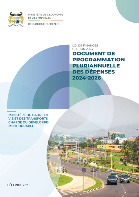 Benin 2024 Formulation External Budget Framework Ministry Of Economy And Finance ECOWASCEN SAD French 74860c