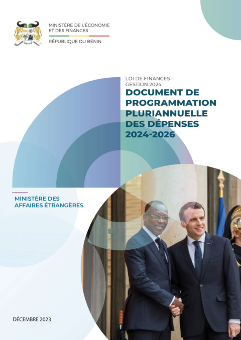 Benin 2024 Formulation External Budget Framework Ministry Of Economy And Finance ECOWASCEN SAD French 85e0f4