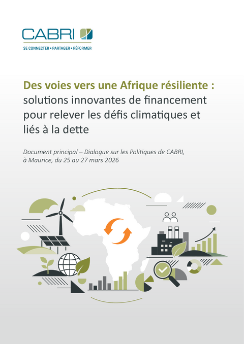 Document principal Des voies vers une Afrique résiliente solutions innovantes de financement pour relever les défis climatiques et liés à la