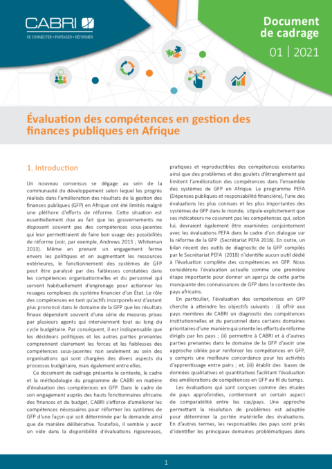 Évaluation Des Compétences En Gestion Des Finances Publiques En Afrique