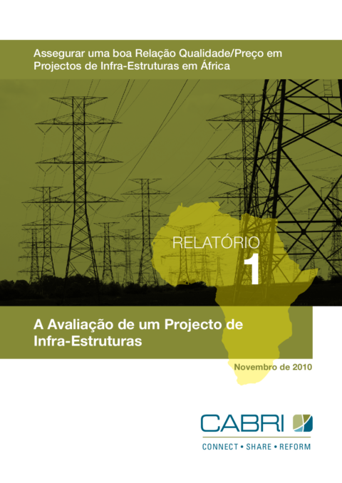 Report 2010 Cabri Value For Money Infrastructure 1St Dialogue Portuguese Cabri Report 1 Port Web