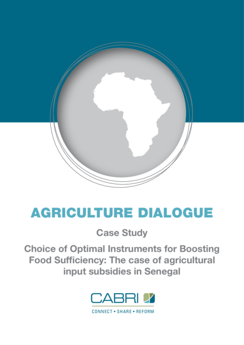 Report 2013 Cabri Value For Money Agriculture 1St Dialogue English Senegal Case Study Agriculture