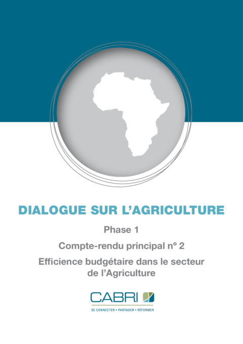 Report 2013 Cabri Value For Money Agriculture 1St Dialogue French Keynote 2 Fr