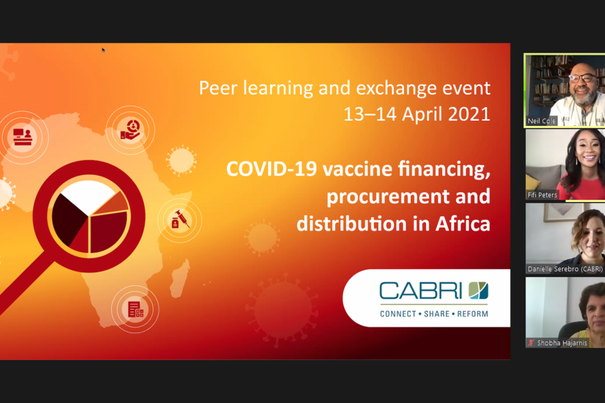 Peer-learning and exchange on 'COVID-19 vaccine financing