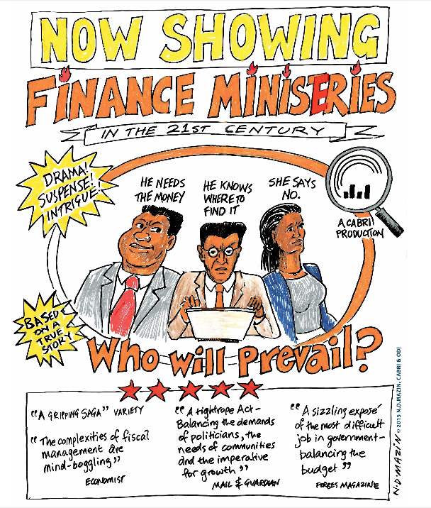 Capable finance ministries through cartoons
