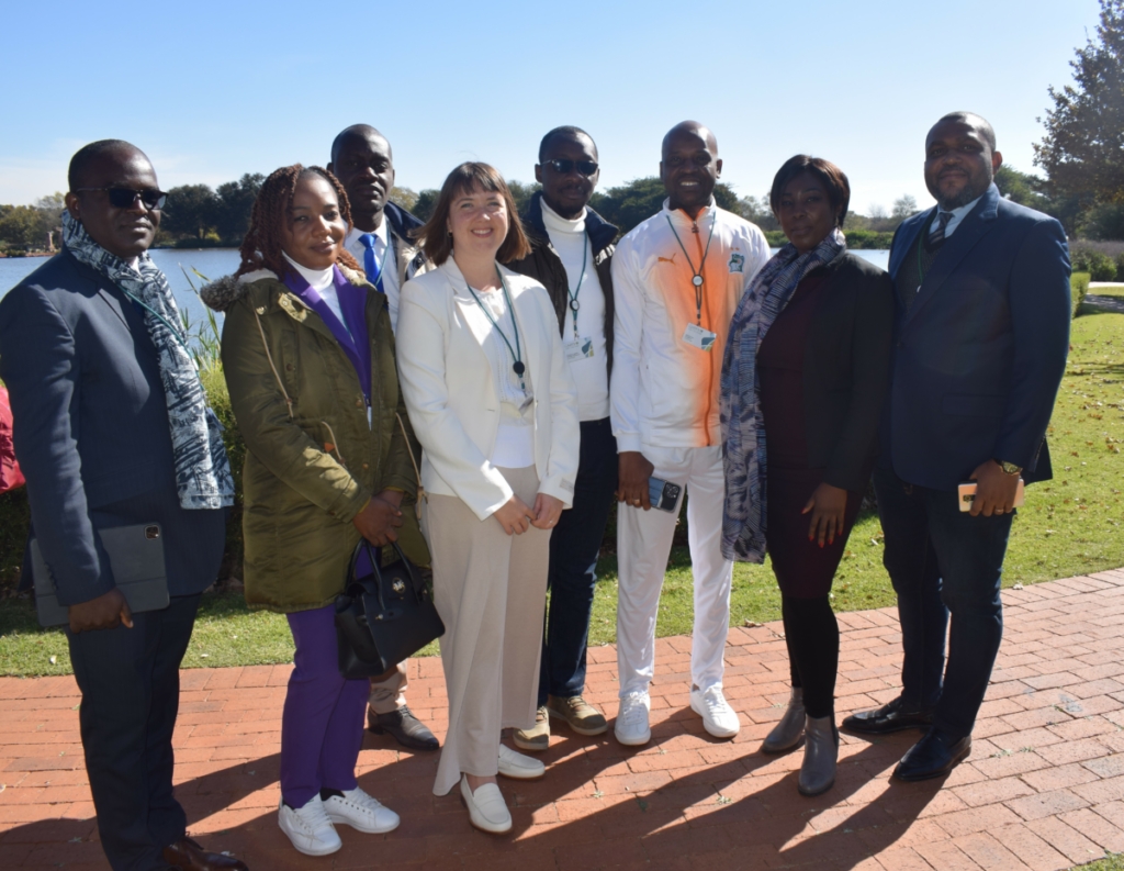Team AKWABA wih their coach
